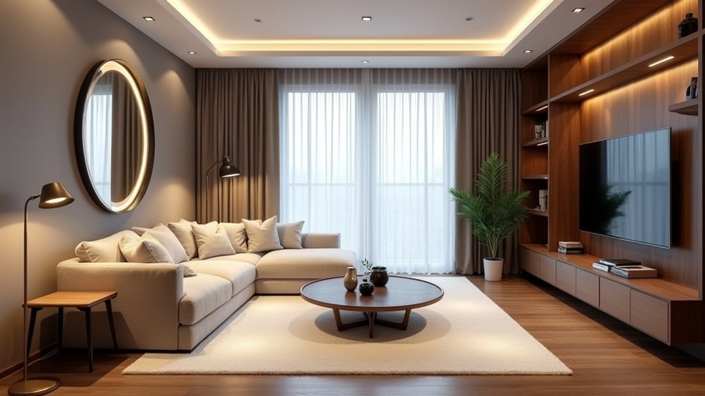 brighten and rearrange space