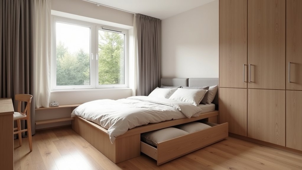 hidden storage for clutter