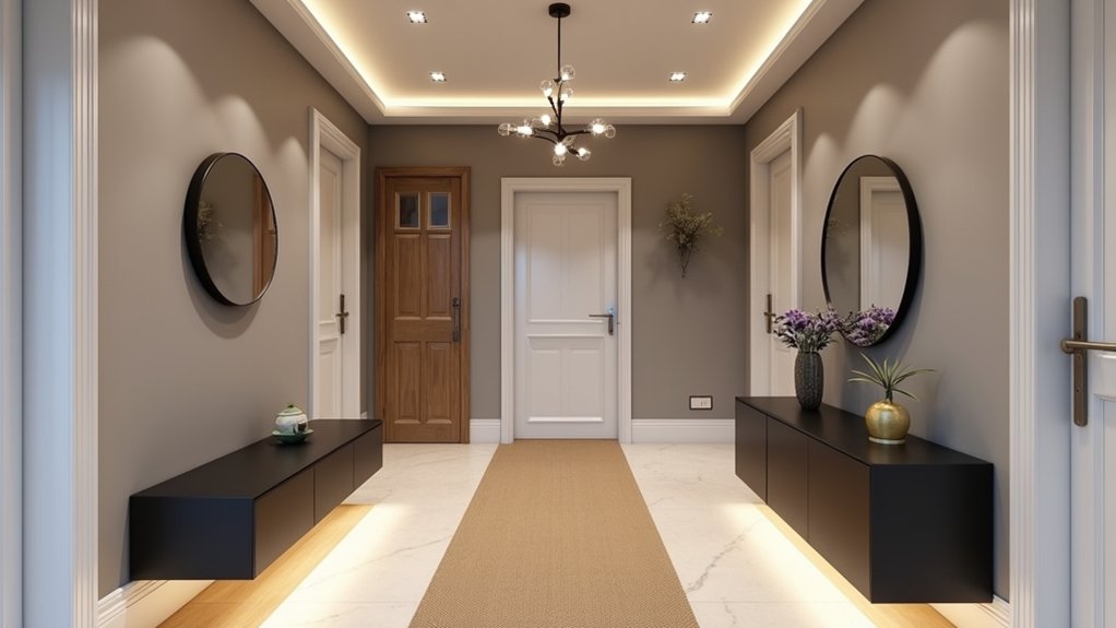layered hallway lighting tips