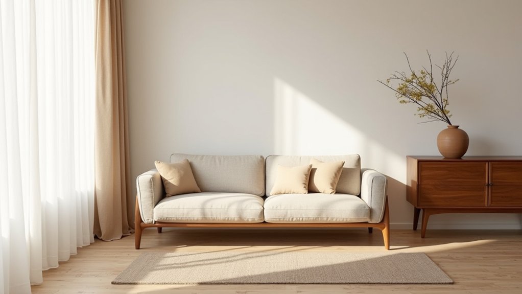 warm minimalist interior design