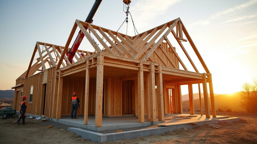 efficient durable roof construction