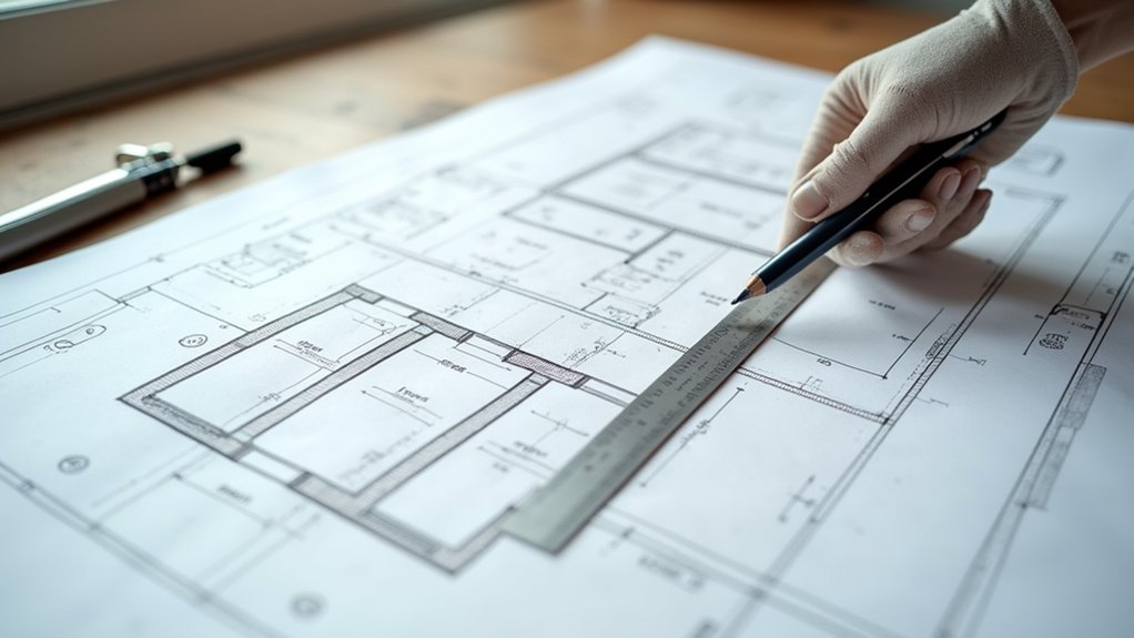 identify load bearing walls carefully