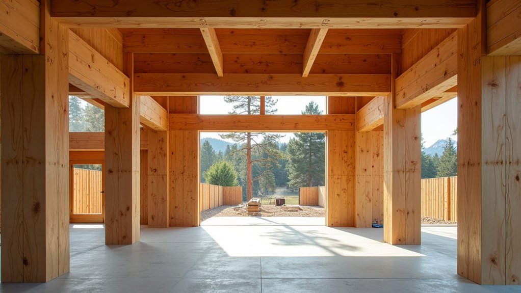 manufactured structural wood products