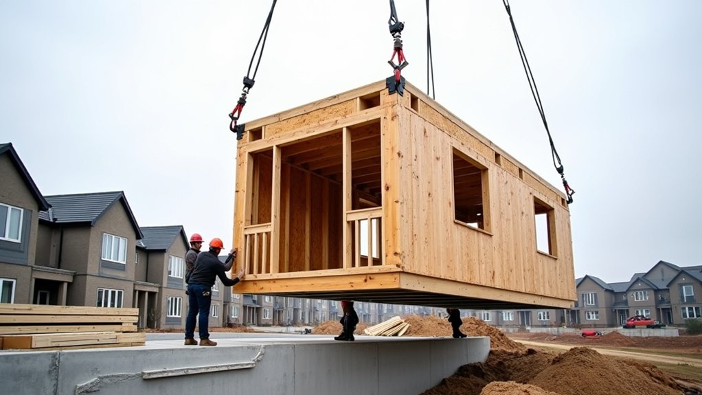 modern standardized factory built construction