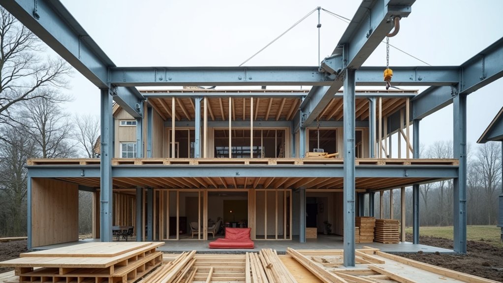 steel for large spans